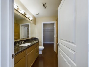 Apartments in Baton Rouge, LA - One Bedroom Apartment - Bathroom -Bienville 4111